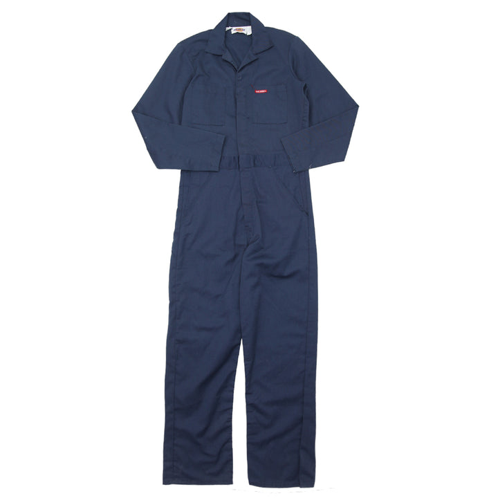 Mens Dickies Long Sleeve Navy Coveralls