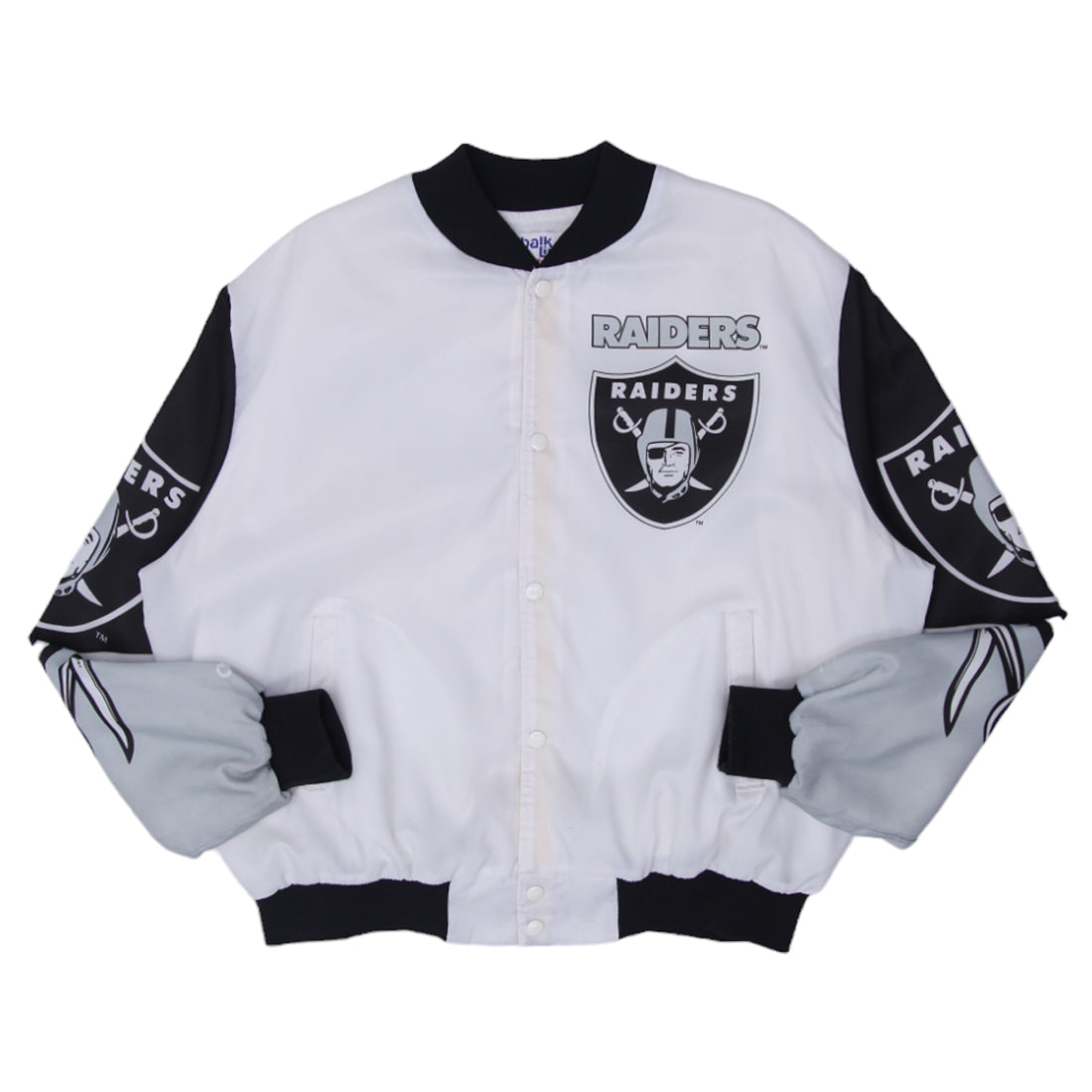 Vintage Oakland Las Vegas popular Raiders Chalk Line Jacket