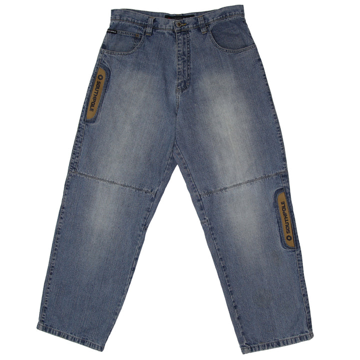 Y2K Mens Southpole Straight Leg Jeans