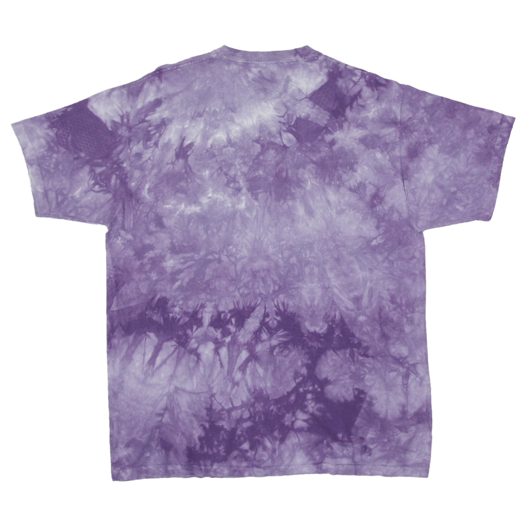 Mens The Mountain Garden Fairy Purple Tie Dye T-Shirt