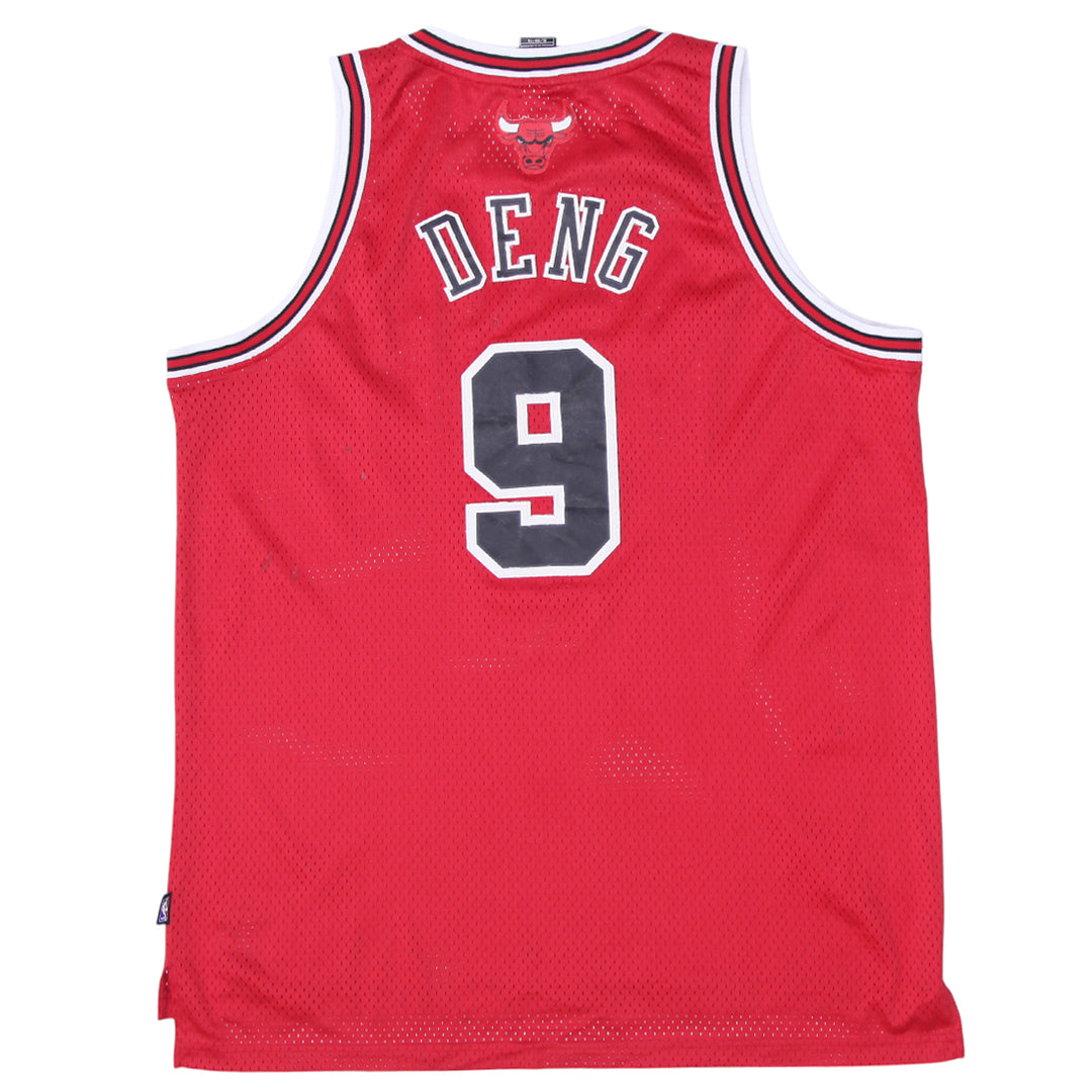 Mens Adidas NBA Chicago Bulls Deng # 9 Basketball Jersey