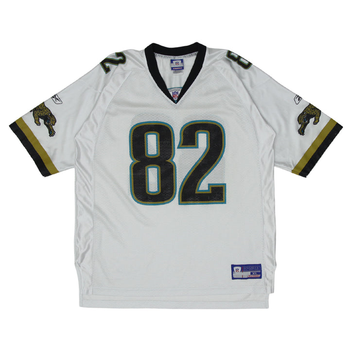 Mens Reebok Jacksonville Jaguars Smith 82 Football Jersey