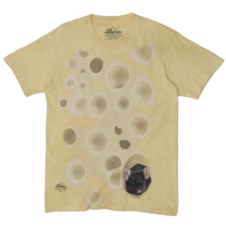 Mens The Mountain Gregory Moore Mouse And Cheese T-Shirt Yellow