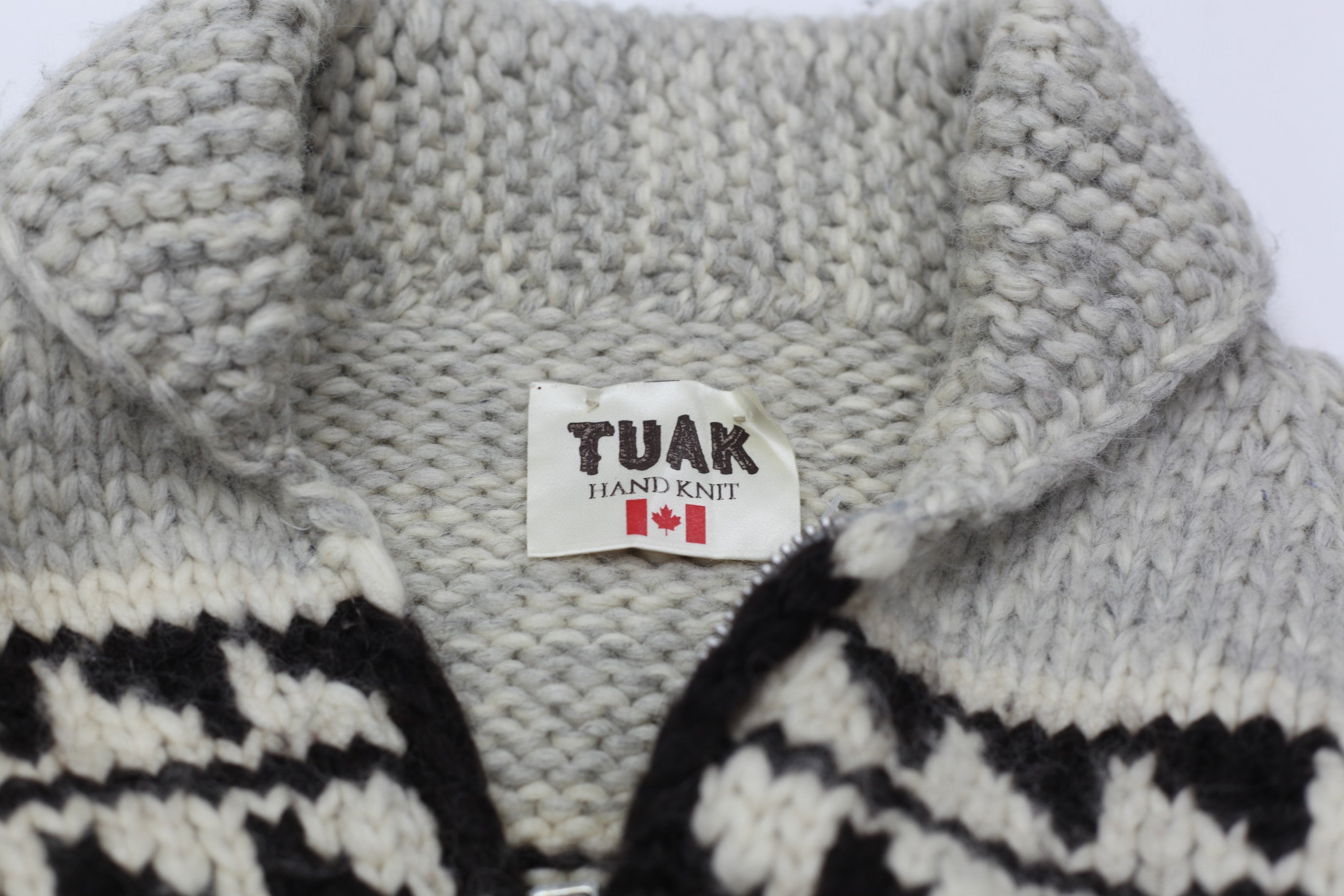 Vintage Tuak Hand Knit Sweater Fashion Rerun Vintage