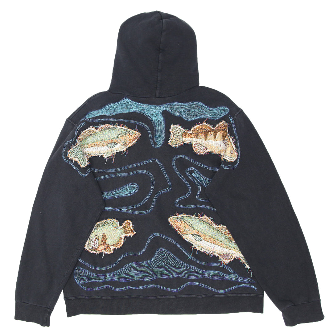 Rework Tapestry Patched Hoodie