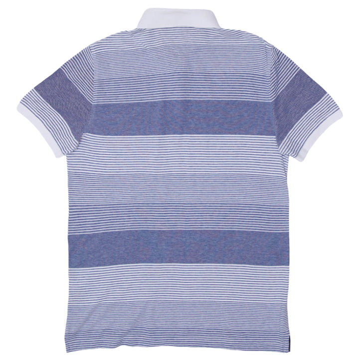 Mens Tommy Hilfiger Slim Fit Stripe Polo T-Shirt