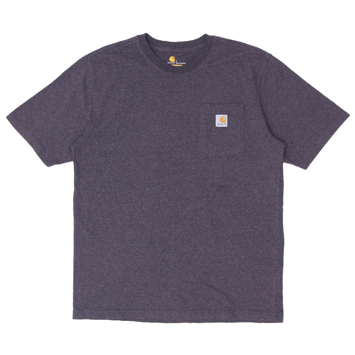 Mens Carhartt Original Fit Pocket T-Shirt Gray