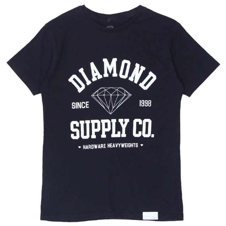 Mens Diamond Supply Hardware Heavyweights T-Shirt Black