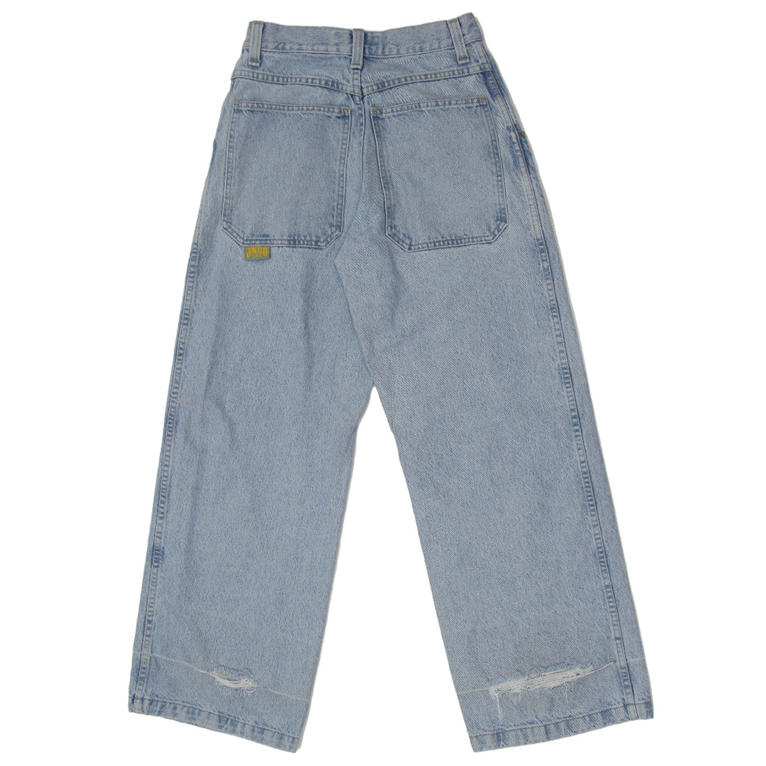 Mens Y2K JNCO Smoke 179 Stacks Wide Baggy Jeans