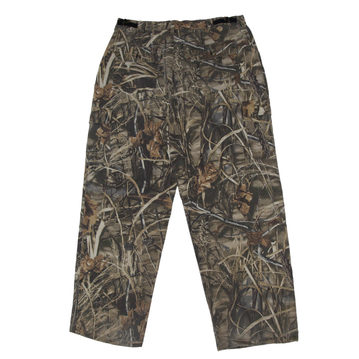 Mens Ducks Unlimited Whitewater Forest Camo Cargo Pants