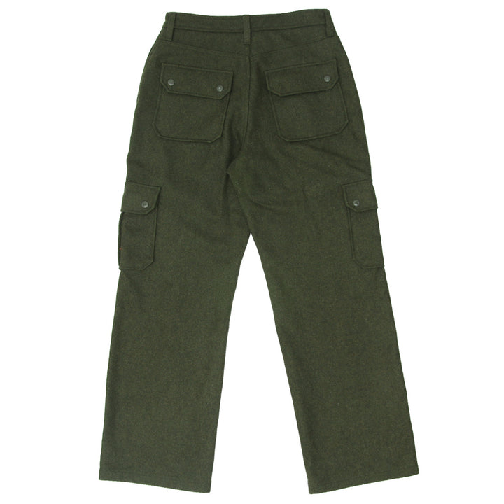 Ladies Abercrombie & Fitch Woolen Button Fly Cargo Pants