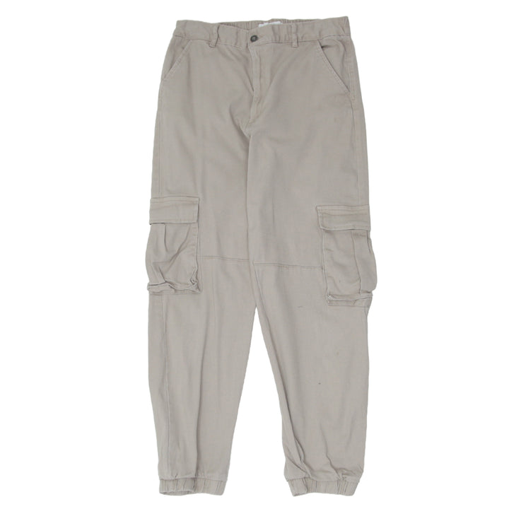 Ladies Ardene High Rise Cargo Jogger Pants