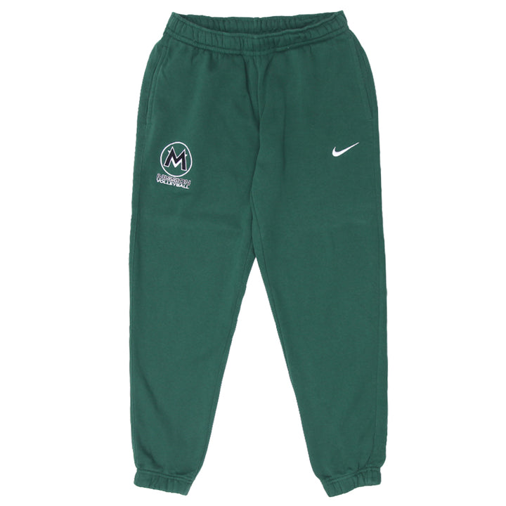 Mens Nike Mission Volleyball Fleece Green Sweatpants