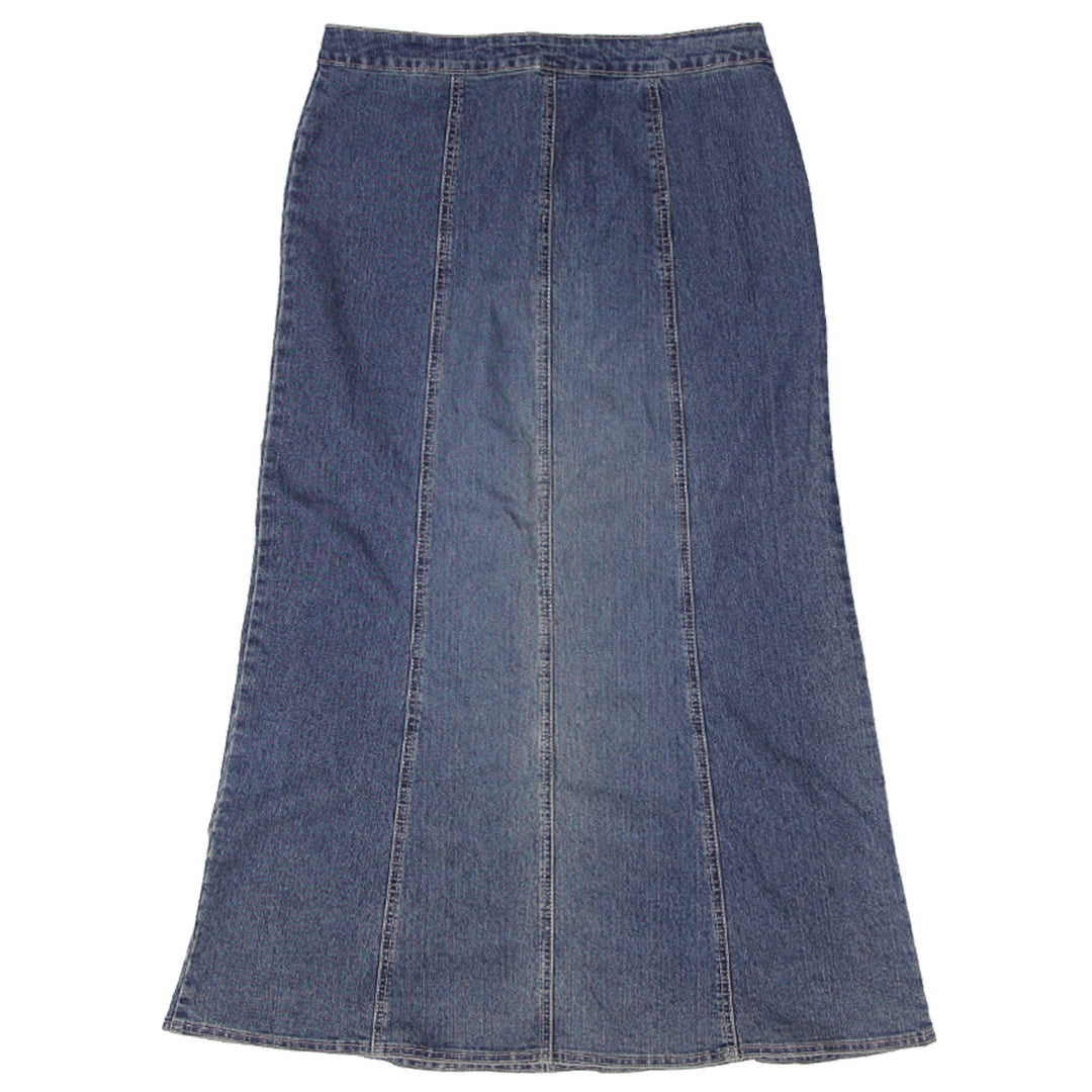 Y2K Cabi Denim Maxi Skirt