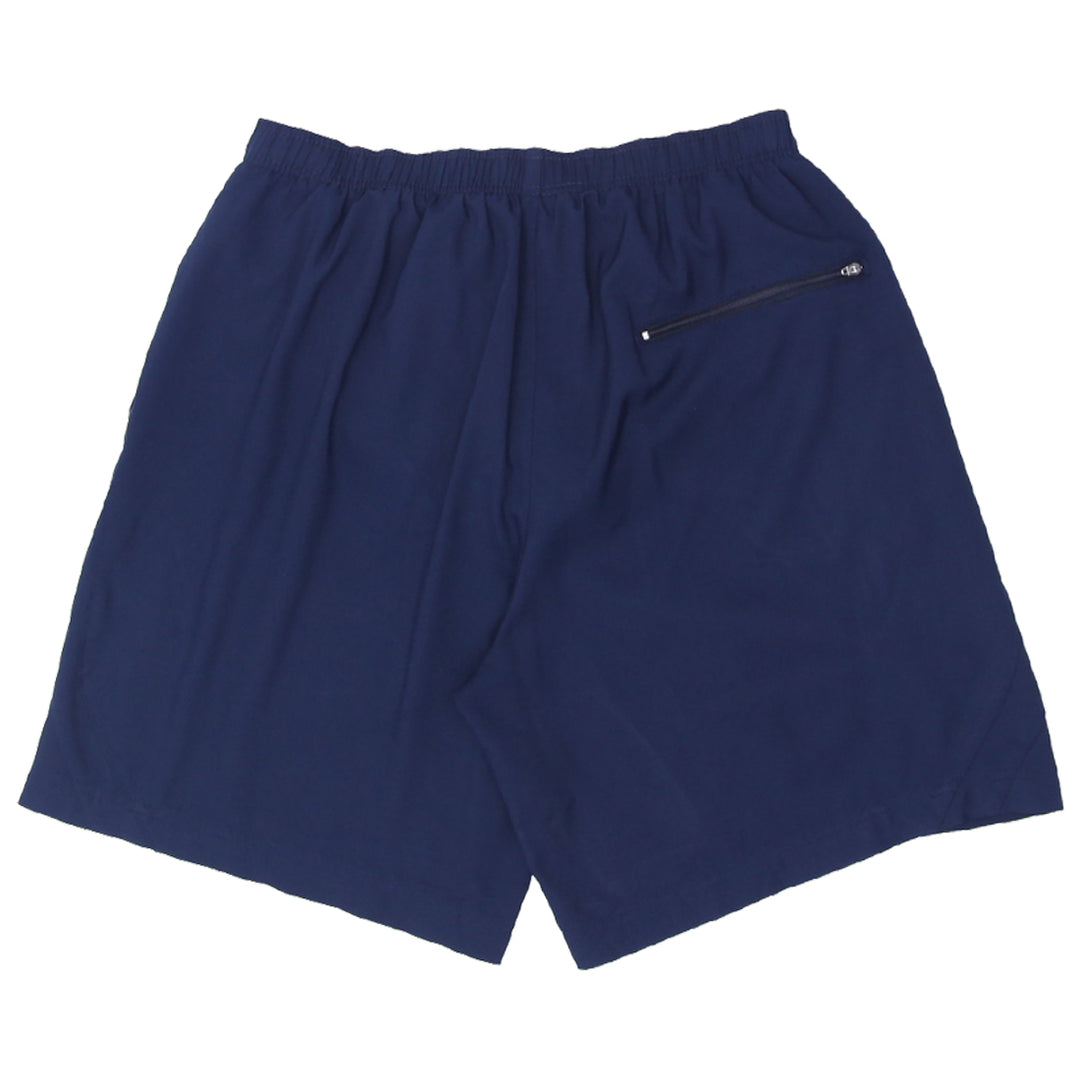 Mens Nike Embroidered Mesh Lined Shorts Navy