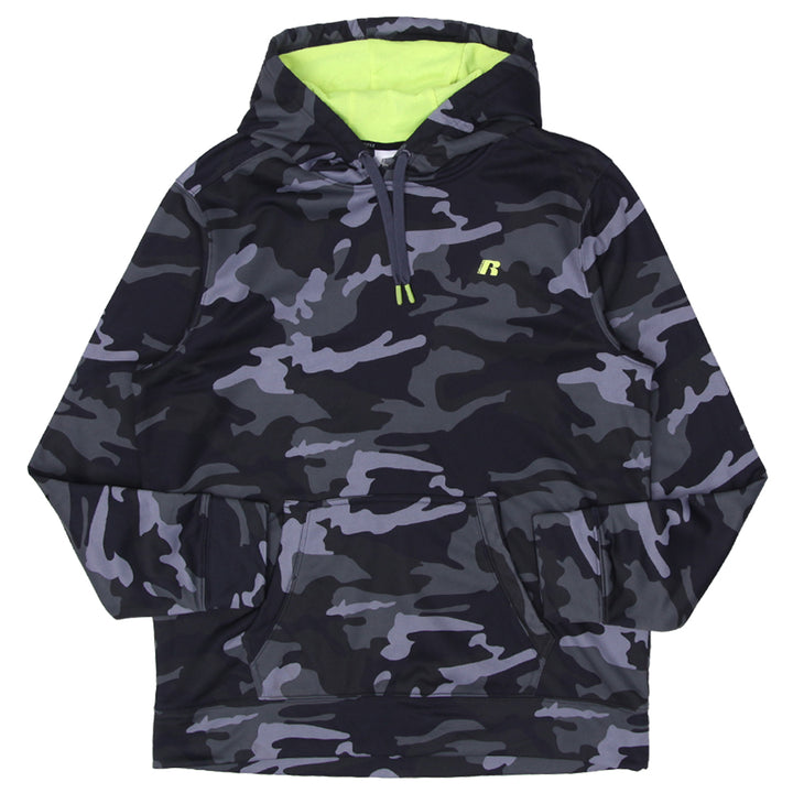 Mens Russell Camouflage Pullover Hoodie