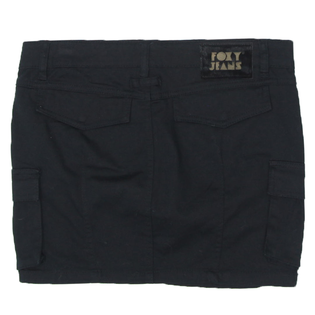 Ladies Foxy Cargo Mini Skirt