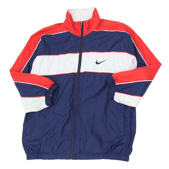 Vintage Embroidered Nike Logo Youth Boys Sports Jacket