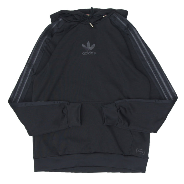 Mens Adidas Chile 20 Black Pullover Hoodie