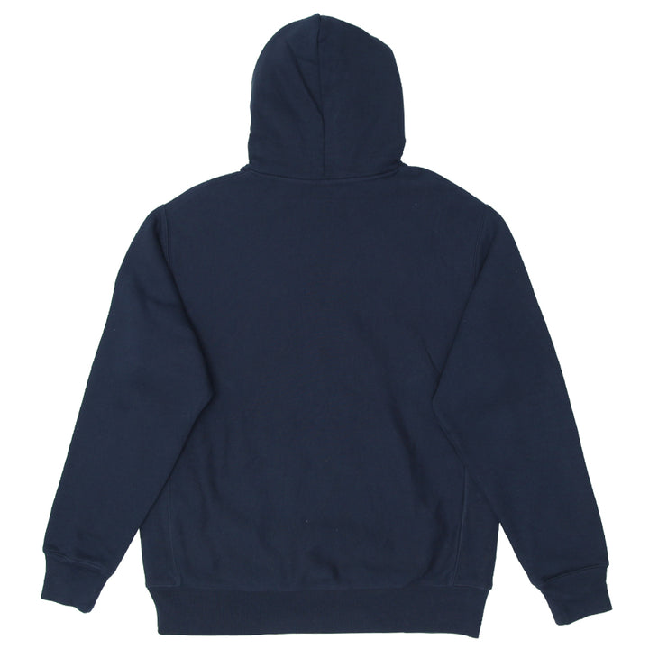 Mens Champion Reverse Weave Pullover Hoodie Navy Blue