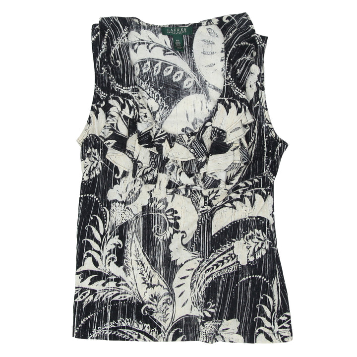 Ladies Ralph Lauren Ruffle Sleeveless Top