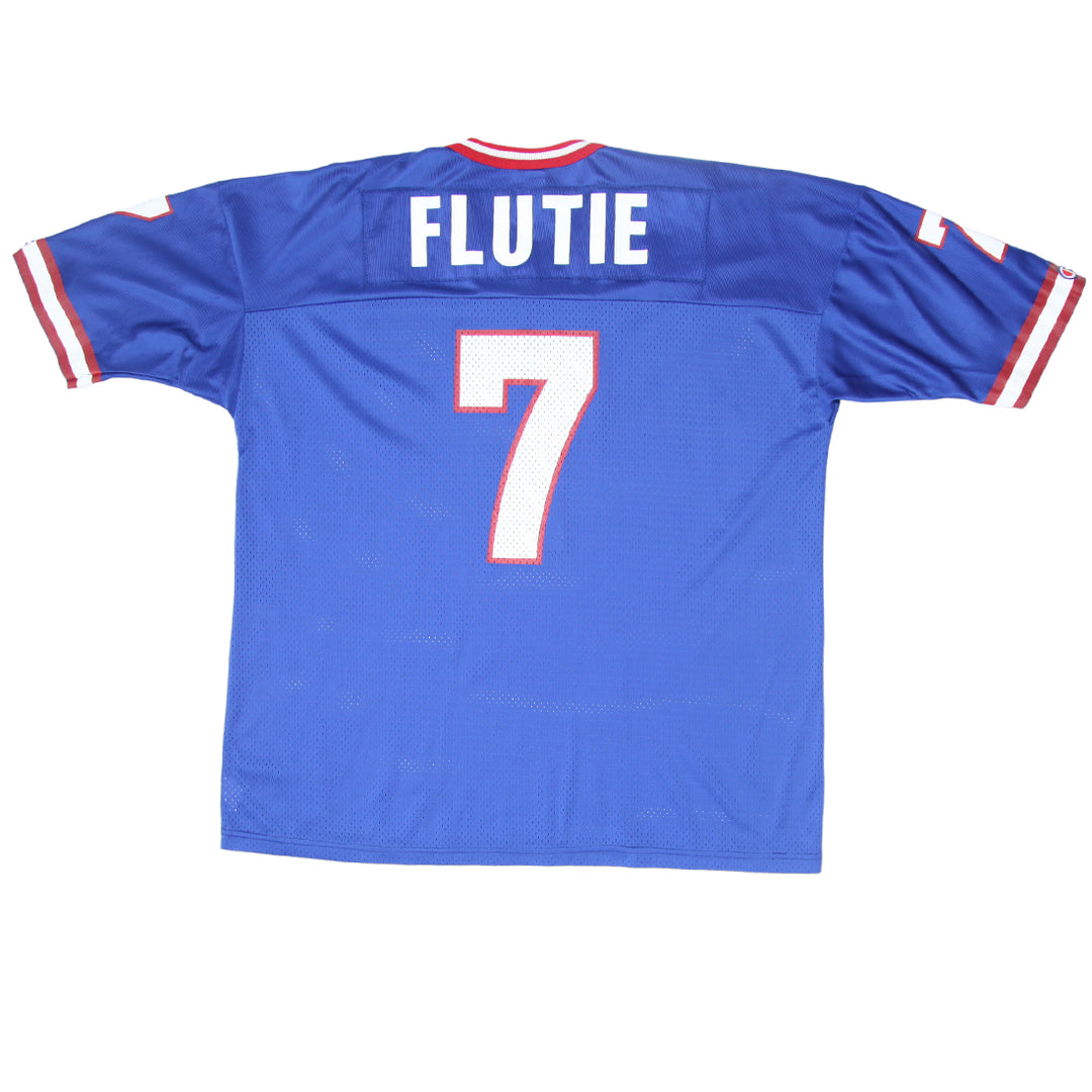 Vintage Champion Buffalo Bills Flutie #7 Football Jersey