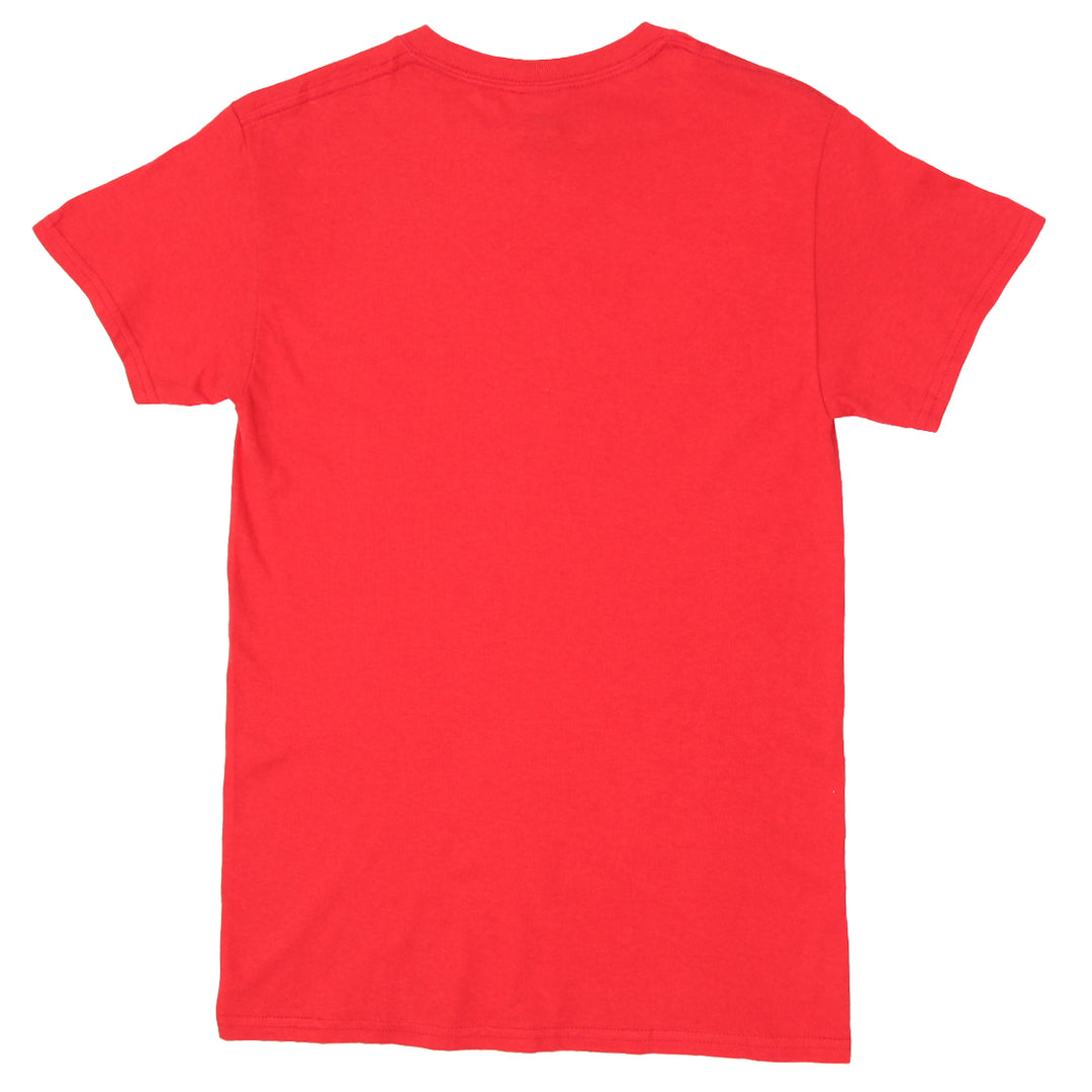 Mens Gildan Cactus Jack Crew Mcdonald Red T-Shirt