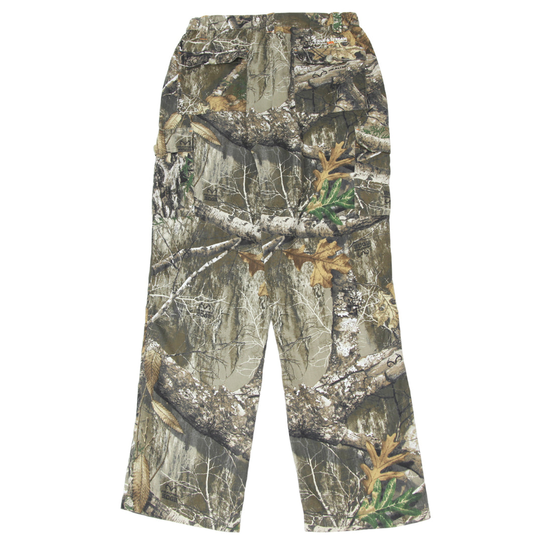 Mens Field & Stream Realtree Camo Forest Cargo Pants