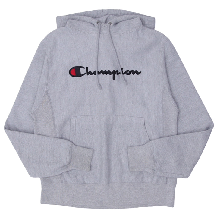 Mens Champion Reverse Weave Gray Pullover Hoodie