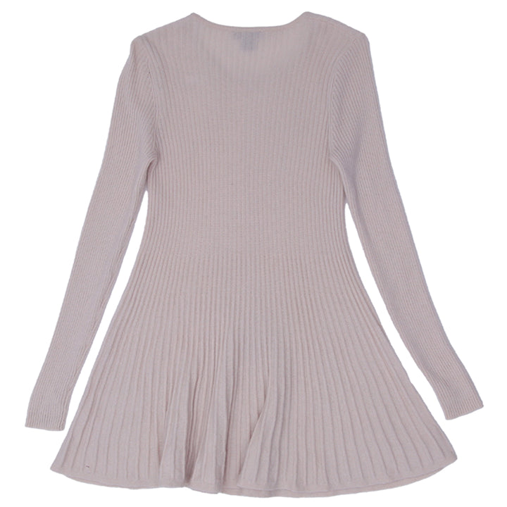 Ladies Premise 100% Cashmere Long Sleeve Short Dress