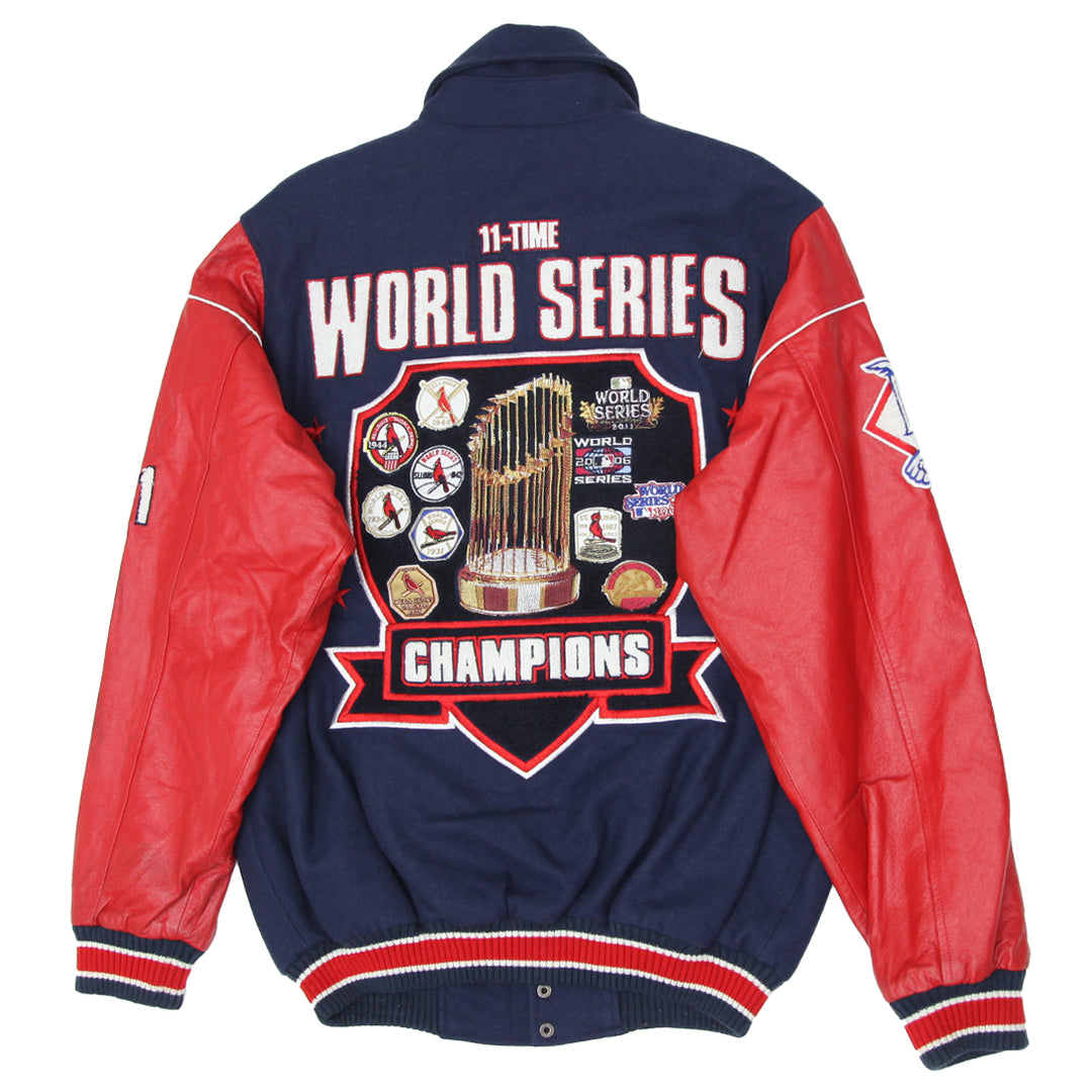 Mens St.Louis Cardinals World Series Champion Varsity Jacket