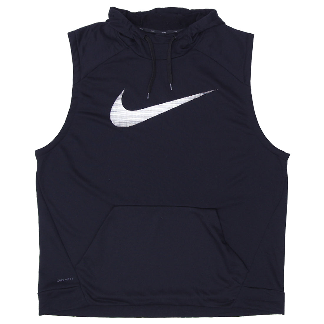 Mens Nike Dri Fit Swoosh Print Sleeveless Hoodie Fashion Rerun Vintage