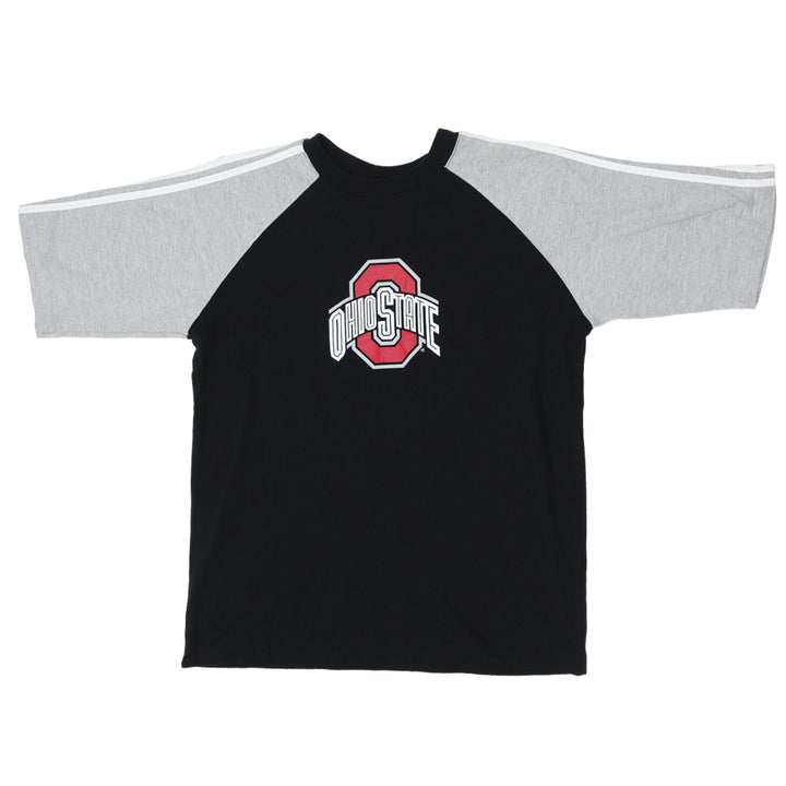 Mens Adidas Ohio State Raglan T-Shirt