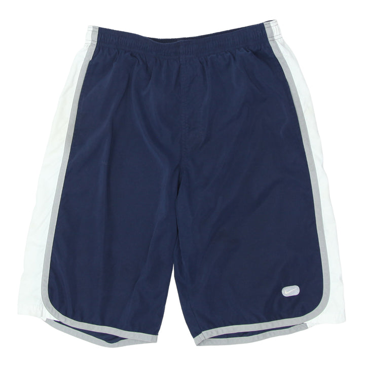 Mens Nike Embroidered White Stripes Shorts