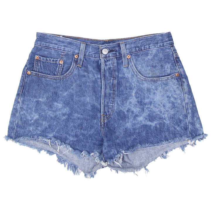 Ladies Levi Strauss 501 Dyed Denim Shorts