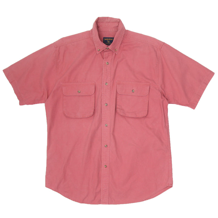 Mens Woolrich Button Up Work Shirt