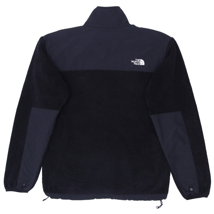 Mens The North Face Embroidered Full Zip Fleece Denali Jacket Black