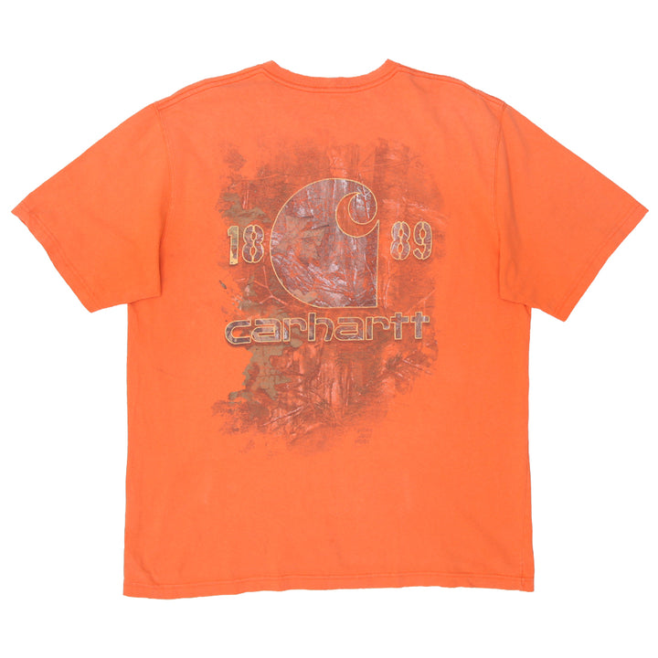 Mens Carhartt Original Fit Realtree Pocket T-Shirt