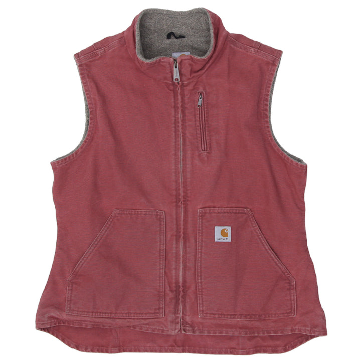 Ladies Carhatt WV001 VRS Sherpa Fleece Lined Work Vest