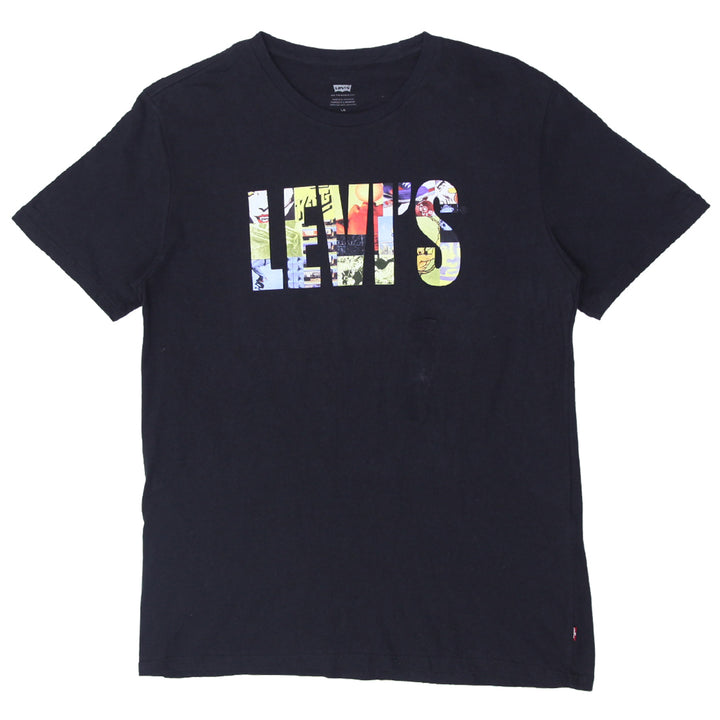 Mens Levi Strauss Graphic Logo T-Shirt