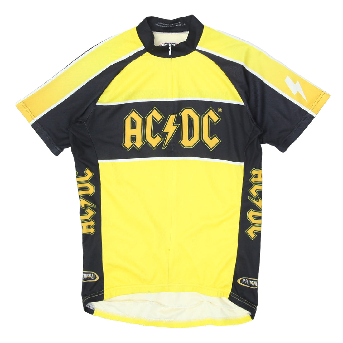 Mens Primal AC DC Full Zip Biker Cycling Jersey