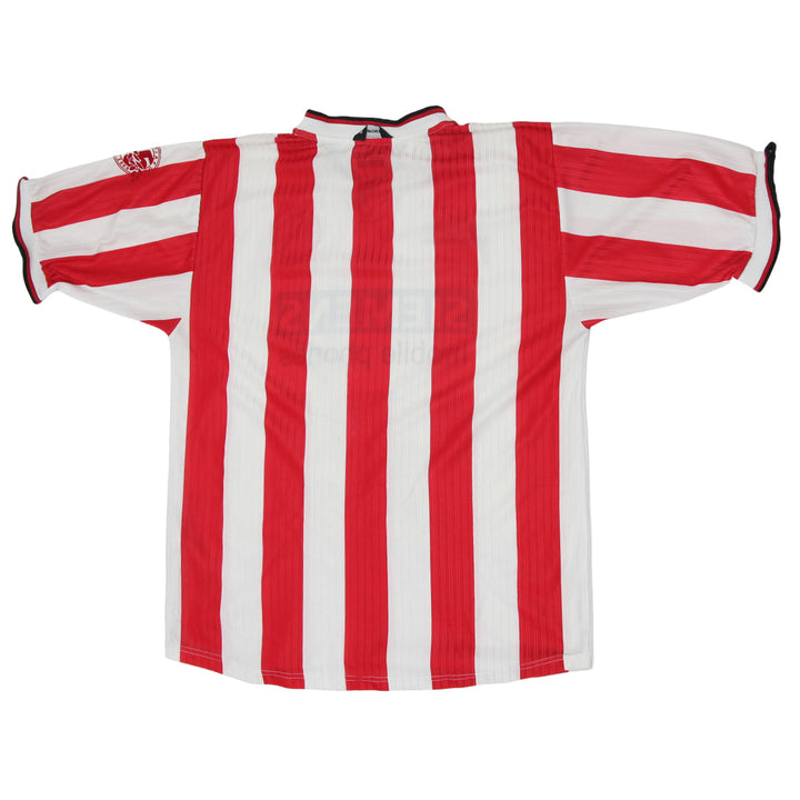 2000 OLYMPIAKOS VINTAGE Mens XL Umbro Home Football Shirt
