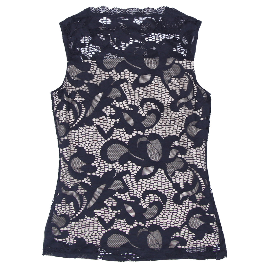 Ladies Suzy Shier Sleeveless Lace Top