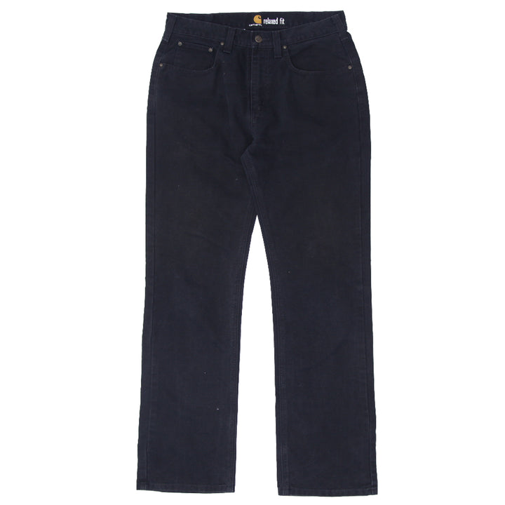 Mens Carhartt Relaxed Fit Workwear Pants Black