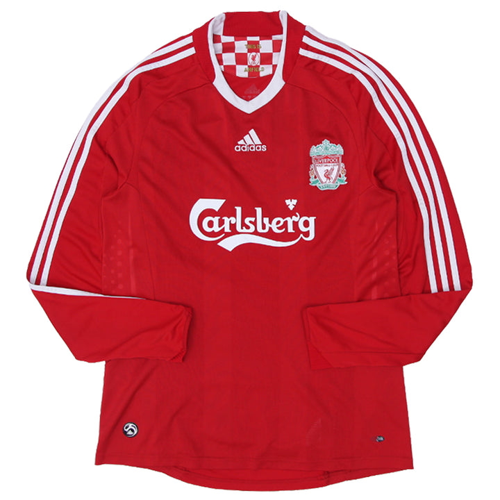 Mens Adidas 2008-2010 Liverpool FC Home Jersey