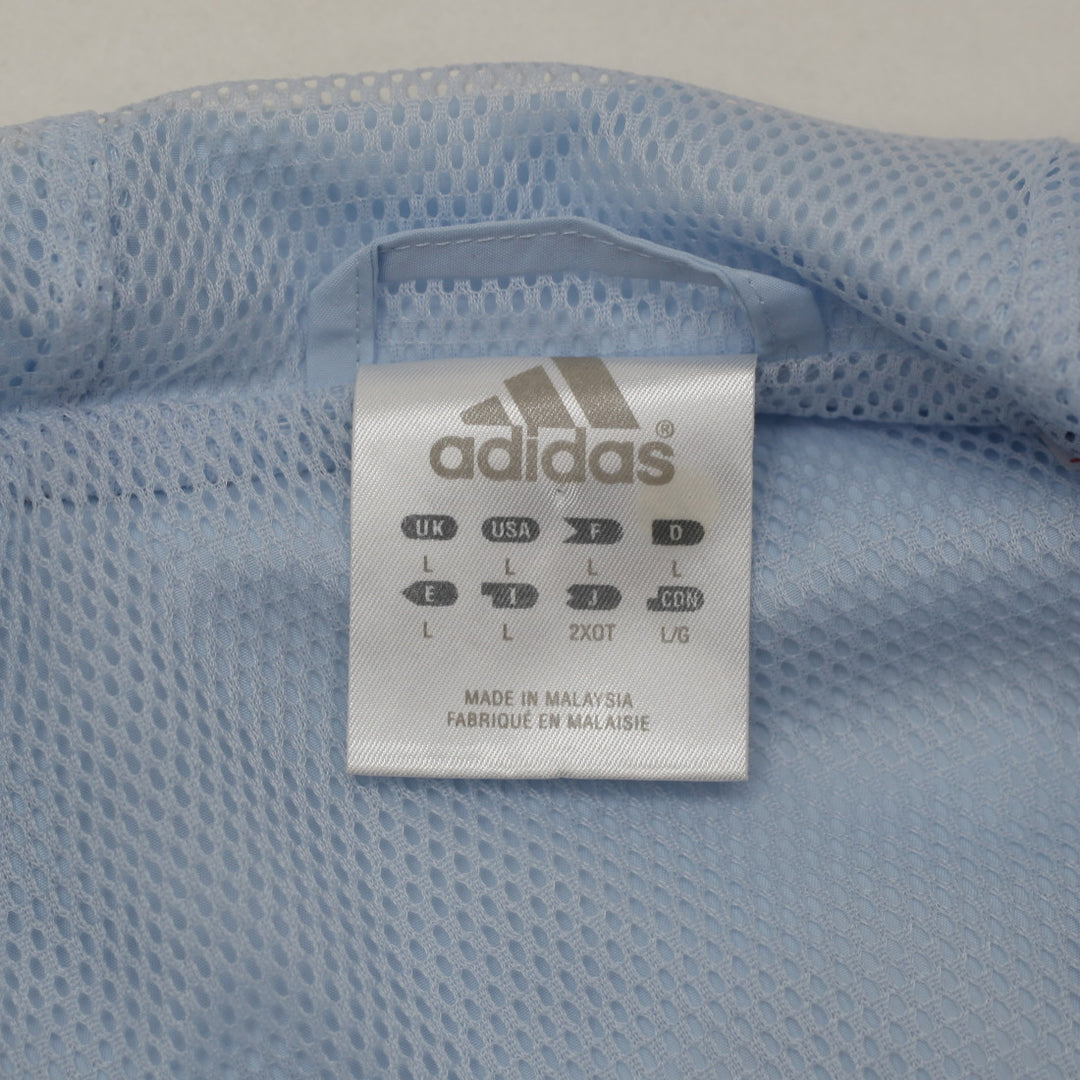 Mens Adidas Full Zip Hooded Jacket