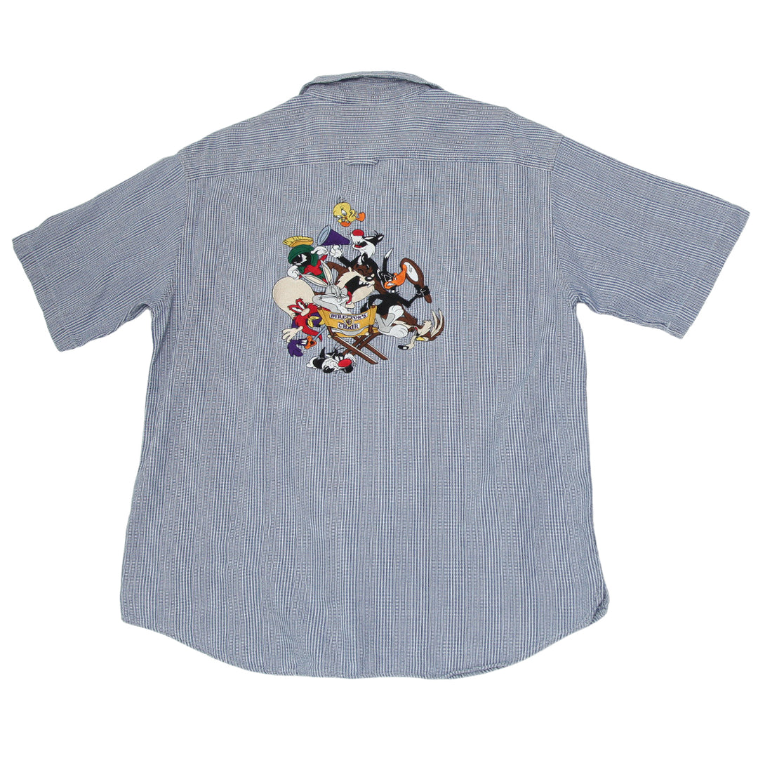 Mens Warner Bros. Looney Tunes Embroidered Short Sleeve Shirt