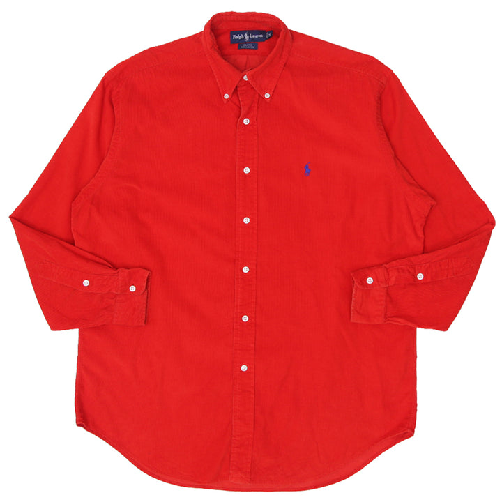 Mens Ralph Lauren Blake Corduroy Long Sleeve Shirt