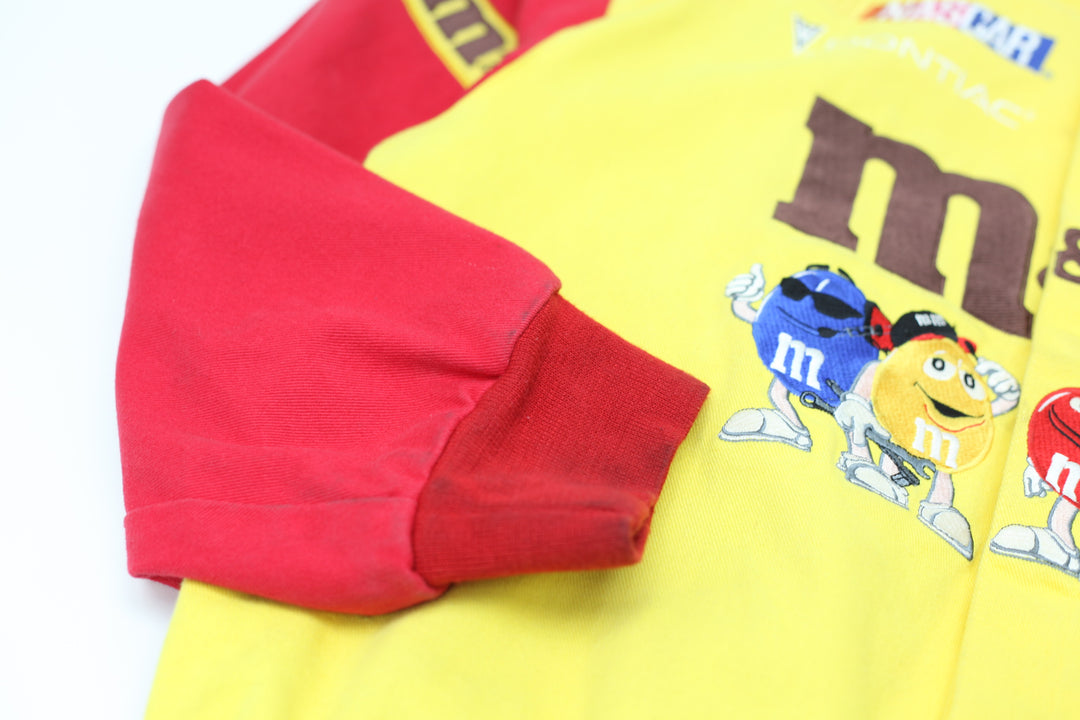 Mens JH Ernie Irvan Nascar M&M's Racing Jacket Made in USA